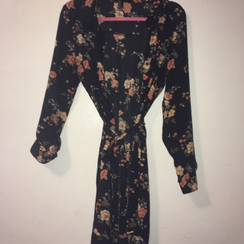 Forever 21 floral duster